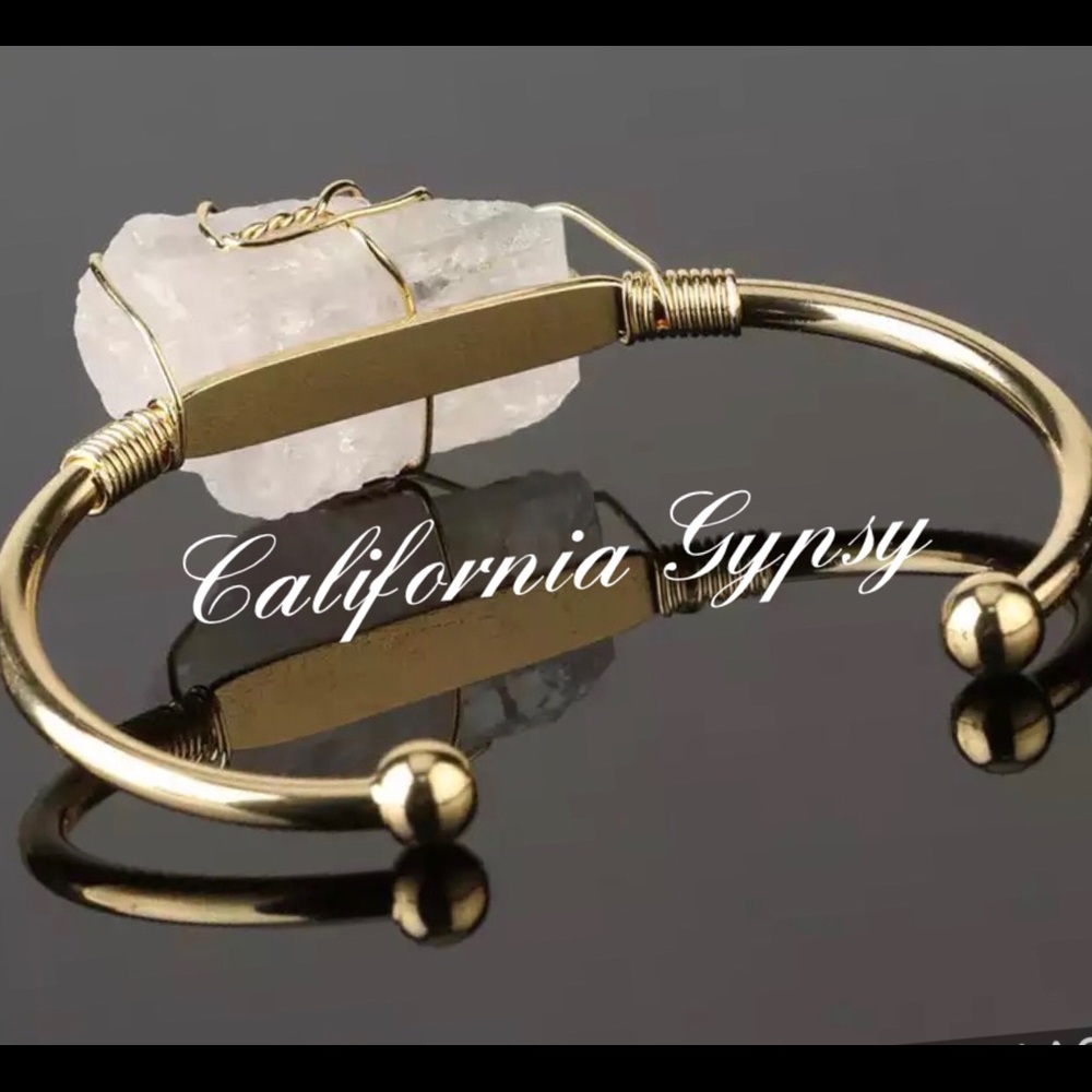Citrine Crystal Gypsy Bracelet - Picture 4 of 5